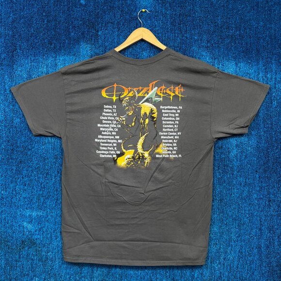Ozzy Ozbourne Ozzfest 2003 Heavy Metal Festival Tour Tee XL - Picture 3 of 5